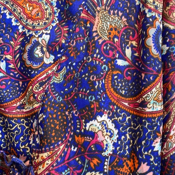 Zury Floral Paisley Mini Dress - Multicolor - Picture 5 of 6